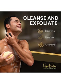 Herblov All Natural Pine Tar Soap Bar 4Oz -Cleansing Anti Acne Eczema Psoriasis Itch Relief Pine Tar Face & Body Wash Cleanser - Pure Goat’S Milk Soap With Oatmeal, Charcoal, Essential Oils Made In Usa  - Image 5