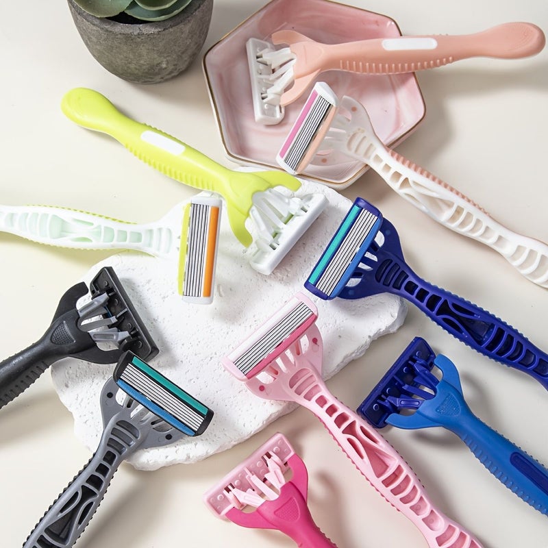 20Pcs Bikini Razor with 6 Layer Stainless Steel Blades - Image 2