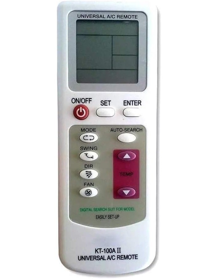 New Universal AC air conditioner Remote control General Use, Air Conditioner, Universal Remote Control Replaced Remote Control Compatible with Daikin, Hitachi, Carrier, LG, Sharp, Haier, - Image 4