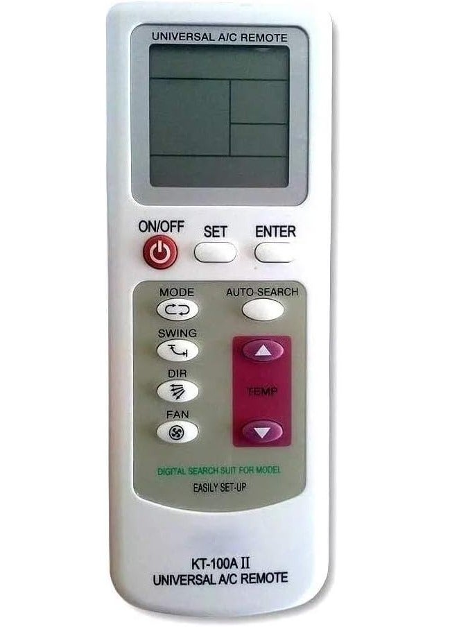 New Universal AC air conditioner Remote control General Use, Air Conditioner, Universal Remote Control Replaced Remote Control Compatible with Daikin, Hitachi, Carrier, LG, Sharp, Haier, - Image 3