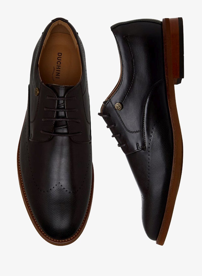 DUCHINI Men Lace-Up Derby Shoes - Image 2