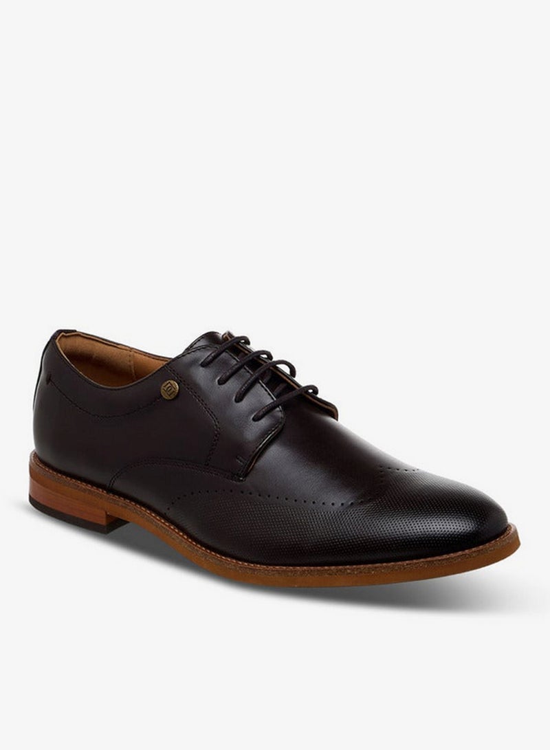 DUCHINI Men Lace-Up Derby Shoes - Image 1