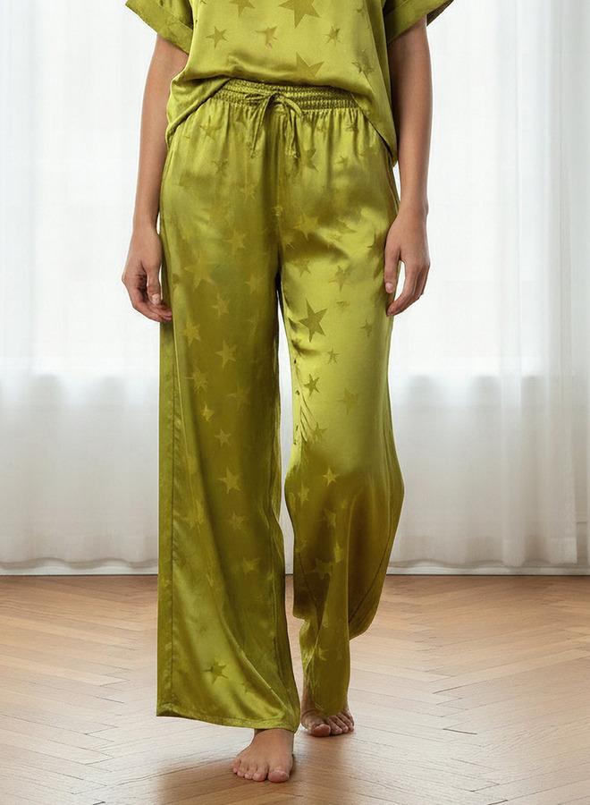 Aadaraya Pyjama Set Top & Wide Leg Bottom - Image 4