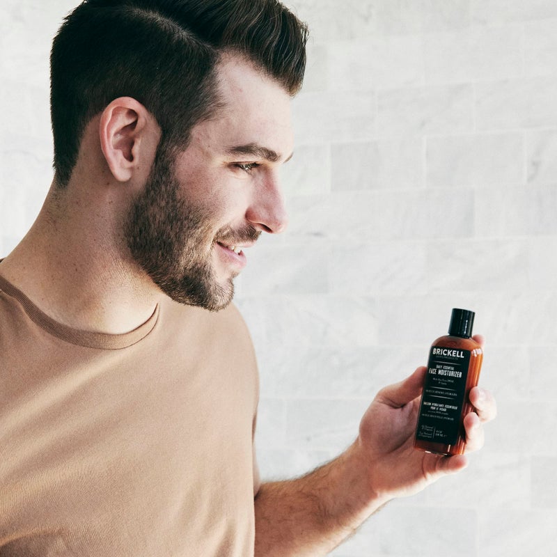 Brickell Men's Products Brickell Men's Daily Essential Face Moisturizer for Men, Natural and Organic Fast-Absorbing Face Lotion with Hyaluronic Acid, Green Tea, and Jojoba, 4 Ounce, Unscented - Image 5