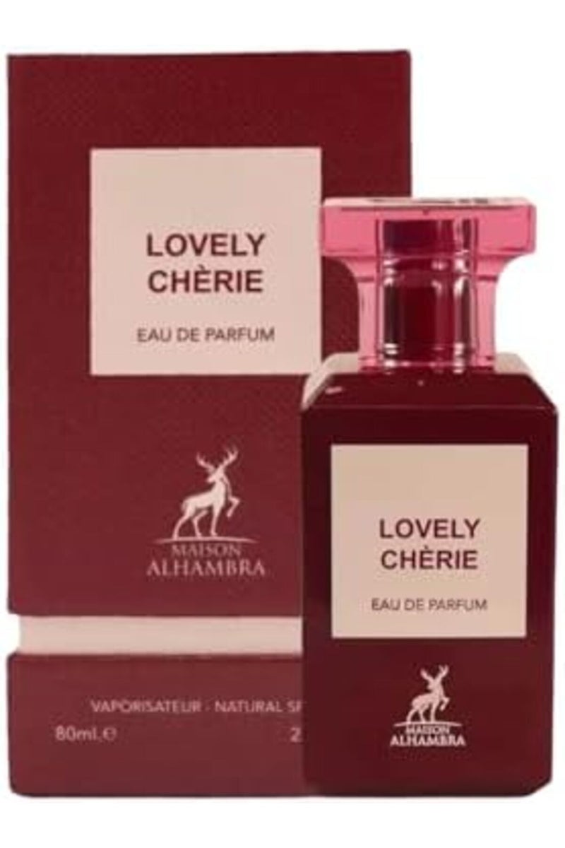 Lattafa Alhambra Lovely Cherry Eau de Parfum, 80 ml, Long-lasting luxury fragrance, luxury import - Image 3