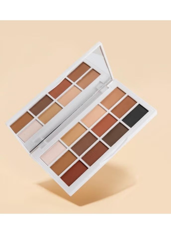REAL BEAUTY Professional Eyeshadow Palette 12 Colors Multicolor - Image 3