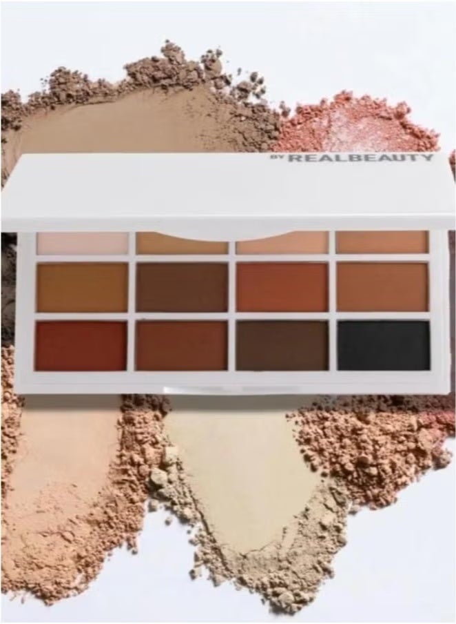 REAL BEAUTY Professional Eyeshadow Palette 12 Colors Multicolor - Image 4