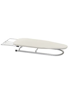 Household Essentials Household Essentials 131210 Small Steel Table Top Ironing Board With Iron Rest Natural Cover  - Image 1