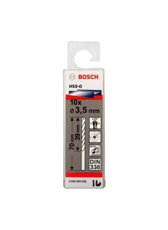 BOSCH Bosch (2608595051) 2 X 49MM HSS-G Metal Twist Drill Bit  - Image 2