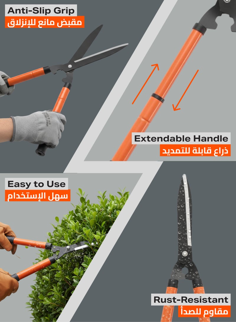 LAWAZIM Pro7 Adjustable Tree Cutter 65mm|Gardening Pruning shears | Branch Cutter | Tree Trimmer | Hand Tools - Image 3