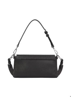 Calvin Klein Performance Women's Must Shoulder Bag - Faux Leather, Black  - Image 2