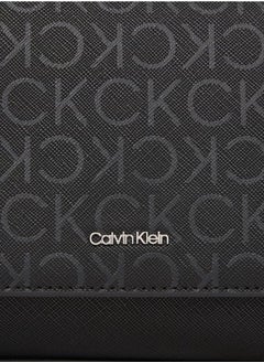 Calvin Klein Performance Women's Must Shoulder Bag - Faux Leather, Black  - Image 3