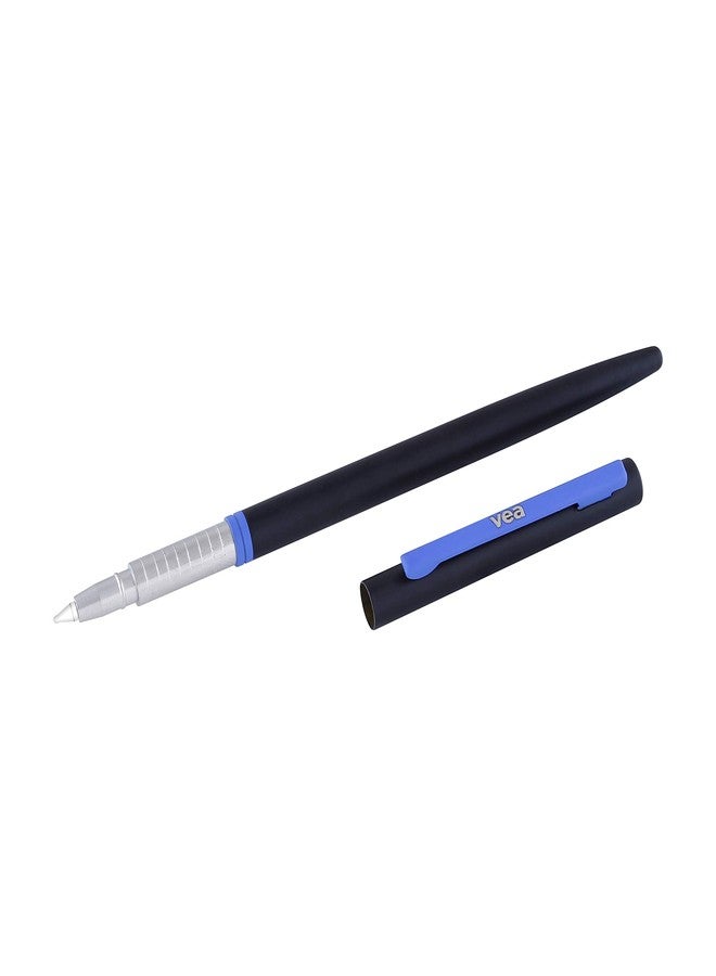VEA Slimo 250 Black matt Blue Ballpoint Pen, medium (VEAPEN09) - Image 4