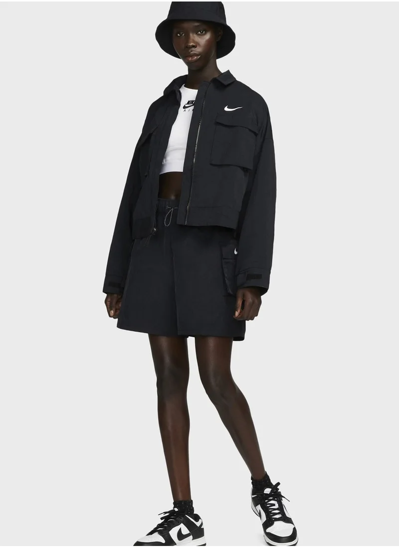 Nike Essential Woven High-Rise Shorts