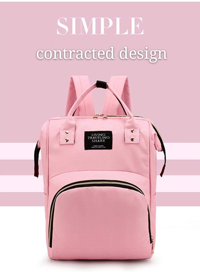 Baby love Stylish Maternity Multi-Functional Large Capacity Waterproof And Durable Travel Diaper Bag - Image 4