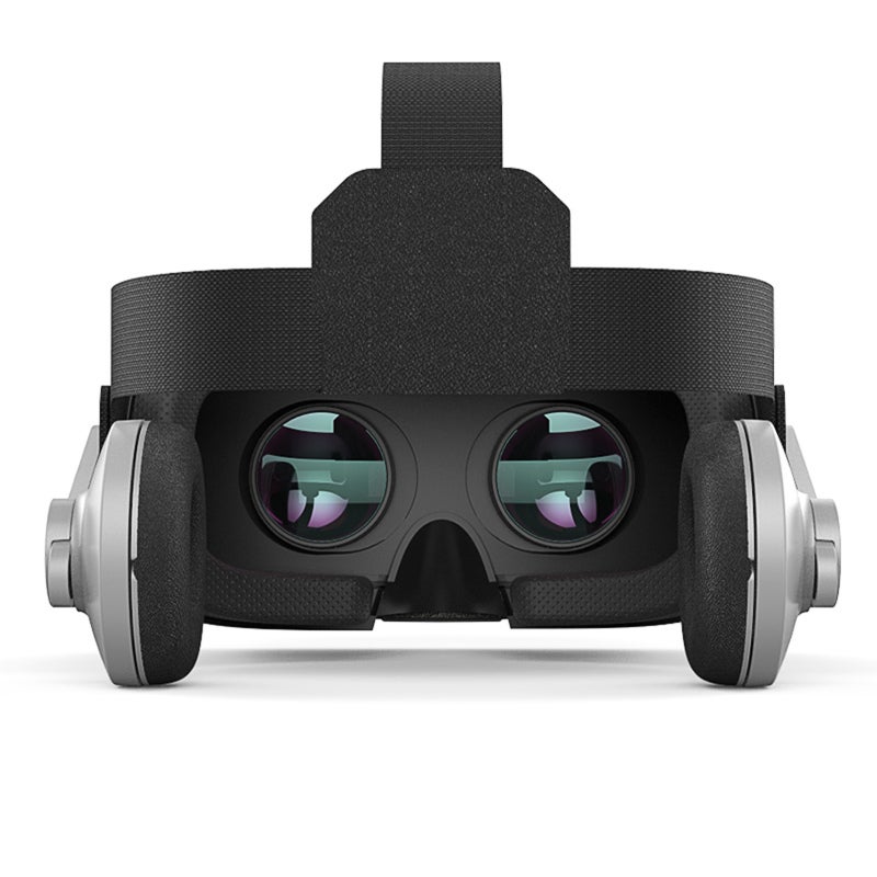 سماعات رؤية ثلاثية الأبعاد VR: رمادية، متوافقة مع شاشات بحجم 4.5 إلى 6.53 بوصة، ترتيب آمن ومريح - عدسات واضحة ومتجسدة، تصميم محمول وخفيف الوزن من شأن أن يصلح لمحبي الأفلام والألعاب المحمولة البالغين - Image 1