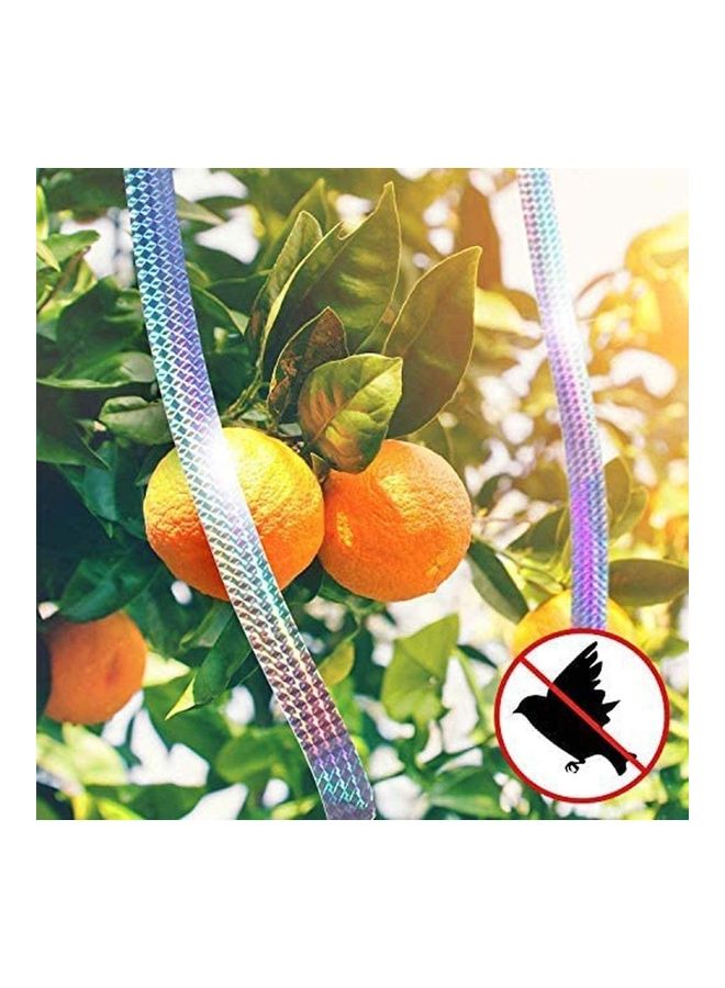 نيبمينينت شريط عاكس طارد للطيور مكون من 4 قطع فضي - Image 3