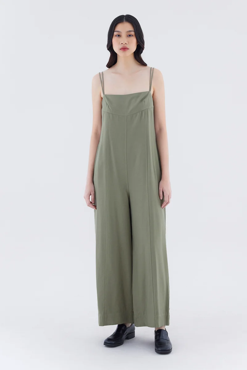 ذا اديتورز ماركت Lunea Double-Strap Jumpsuit