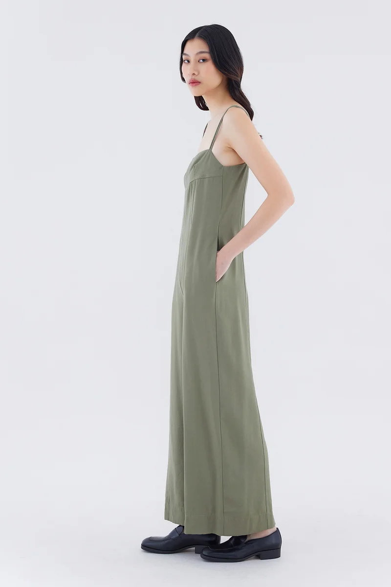 ذا اديتورز ماركت Lunea Double-Strap Jumpsuit
