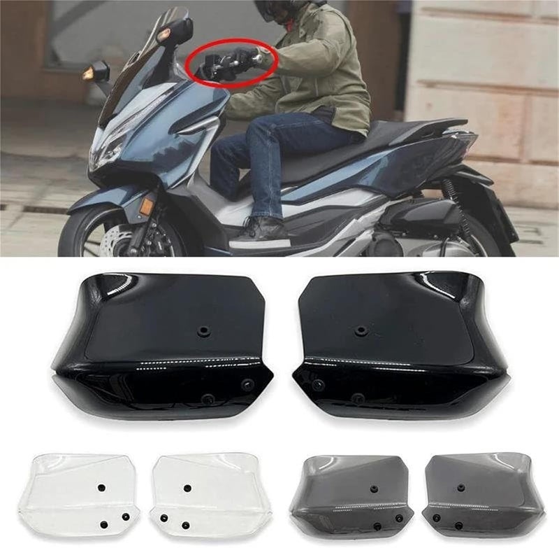 Vuzmode Motorcycle Handguard Shield Set - Image 4