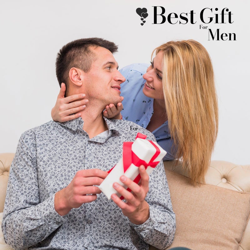 furid Gifts for Husband Him Valentines: Smart Wallet Rfid Blocking - Stocking Stuffers Gift Boxed For Boyfriend Father at Birthday Valentines Day Anniversary - Image 2