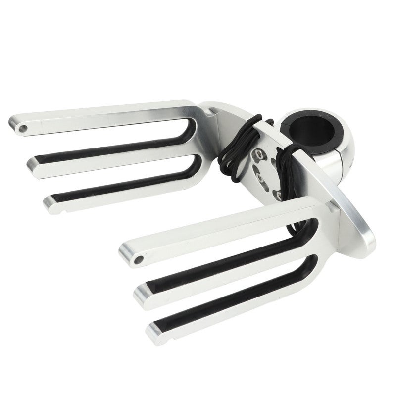 Wakeboard Rack 2.36 Inch Clamp 360-Degree Flexible Mounting Wakeboard Tower Rack - Soft Rubber Protection Surfboard Bracket for Boat Lake - Image 5