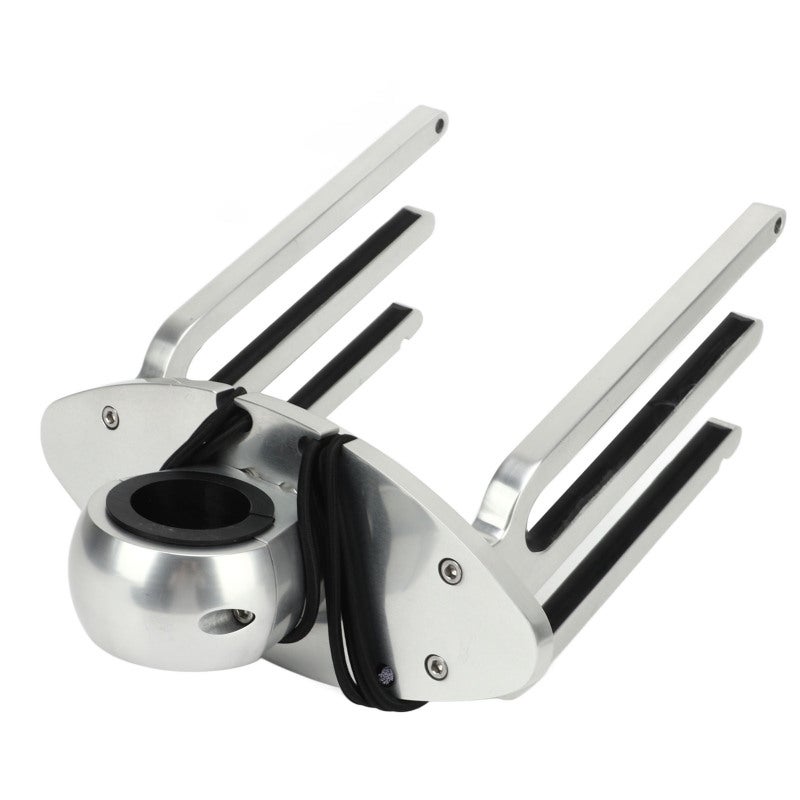 Wakeboard Rack 2.36 Inch Clamp 360-Degree Flexible Mounting Wakeboard Tower Rack - Soft Rubber Protection Surfboard Bracket for Boat Lake - Image 4