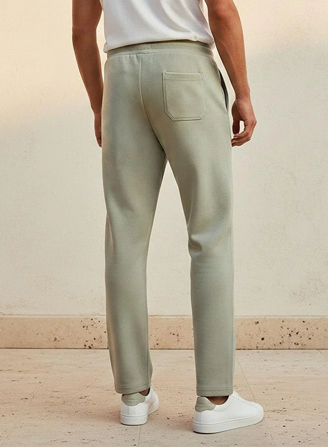Splash FAV Green Men Regular Fit Joggers with Pockets for Men | Best Price UAE