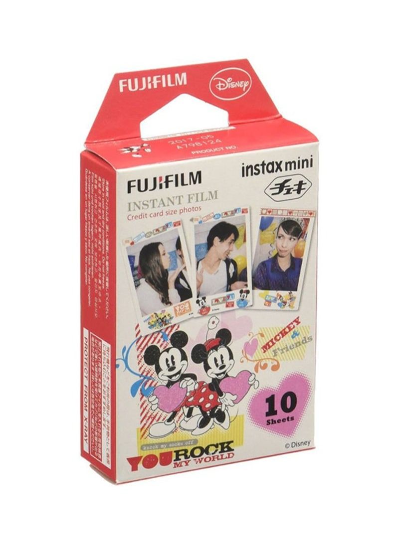 Instax Mini Film Disney MICKEY & Friends For Instax Mini 7 7s 8 25 50 Black - Image 2