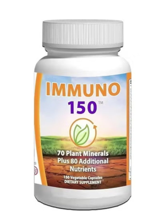 إيميونو زجاجة واحدة من مكمل دعم المناعة IMMUNO 150 - تحتوي على 150 نوعًا من الخضراوات  - Image 1
