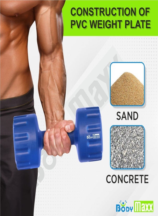 بودي ماكس مجموعة دمبل من مادة PVC من Body Maxx (من 1 كجم إلى 5 كجم) (1) - Image 4