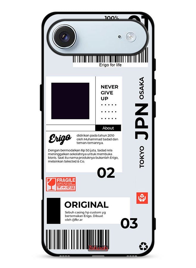 Tolwak Apple iPhone Air Protective Case Cover Japan Sticker - Image 1