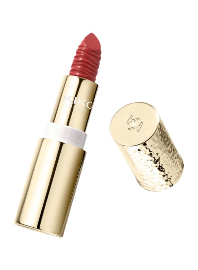 KIKO MILANO Gold Reflections Gleam And Care Lipstick Spf30Alluring Red - Image 1