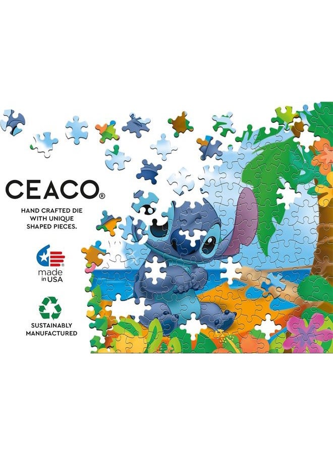 Ceaco - Disney Friends - Flower Power Stitch - 200 Piece Jigsaw Puzzle - Image 5