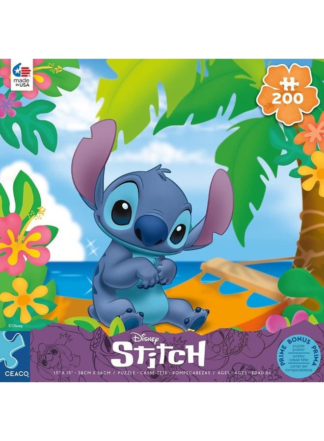 Ceaco - Disney Friends - Flower Power Stitch - 200 Piece Jigsaw Puzzle - Image 3