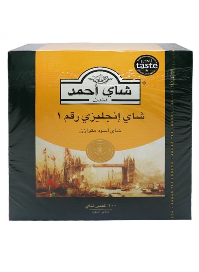 Ahmad Tea Balanced English Black Tea 100 bags