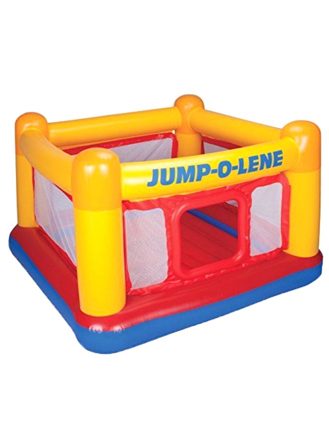 INTEX Jump-O-Lene Playhouse Inflatable Bouncer - Image 1