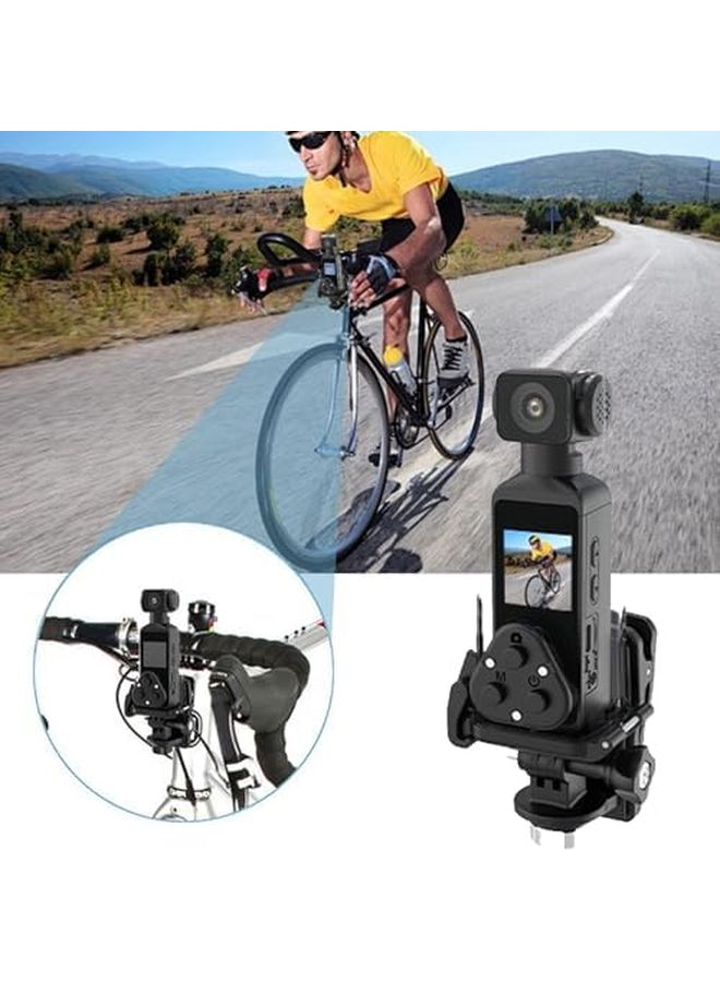 Black 4K Vlogging Camera 270 Rotation Wireless POV Action Body Cam Anti Shake Sports Camera - Image 3