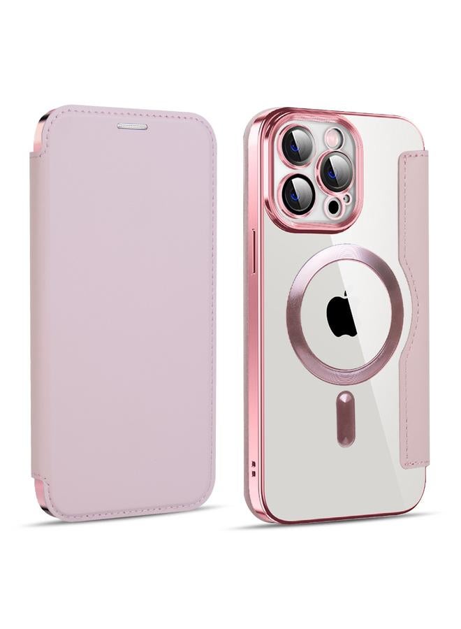 Zaboon Case For iPhone 12 Pro MagSafe Magnetic RFID Anti-theft Leather Phone Case - Image 1