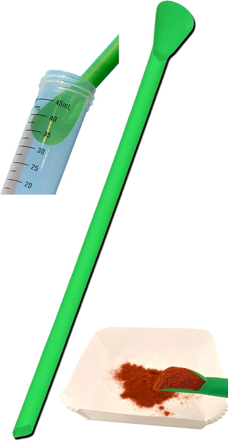 ® 17241 Macro smartSpatula® Disposable Multipurpose Laboratory Spatula, PP, 310 x 11 mm (150 spatulas per Pack). Look for The V at The Neck.®