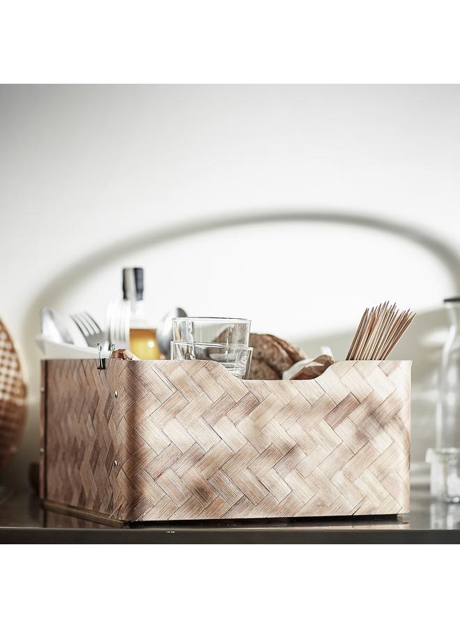 Zaboon Box, Bamboo/Brown, 32X35X16 Cm  - Image 5