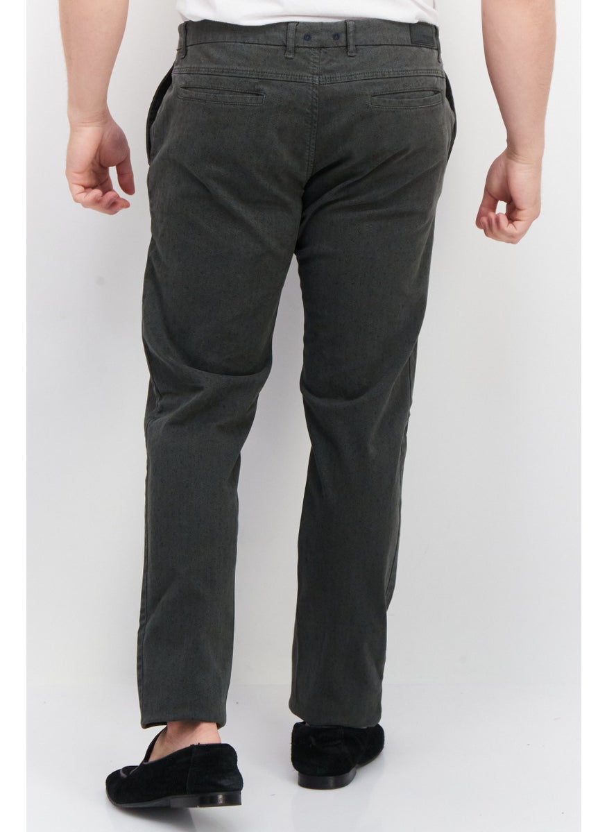 Men Microgrid Print Chino Pants, Charcoal - pzsku/ZF640612298D1076AE6BEZ/45/_/1737641856/19af35e3-0af8-4c53-a0b9-55a7a051992b