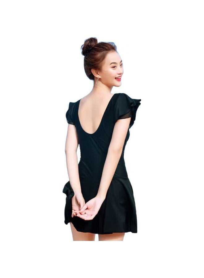 Barbie Conservative One-Piece Swimsuit For Women, Fairy Style, Tummy Control, Slimming, Student Swimwear, Hot Spring Bathing Suit - Image 3