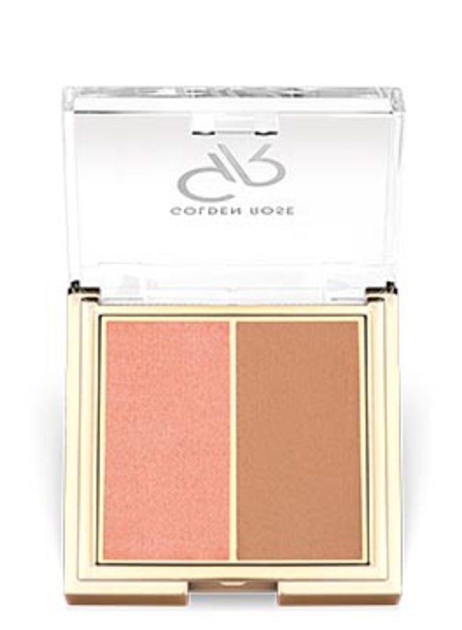 Golden Rose 01 وردي وبيج