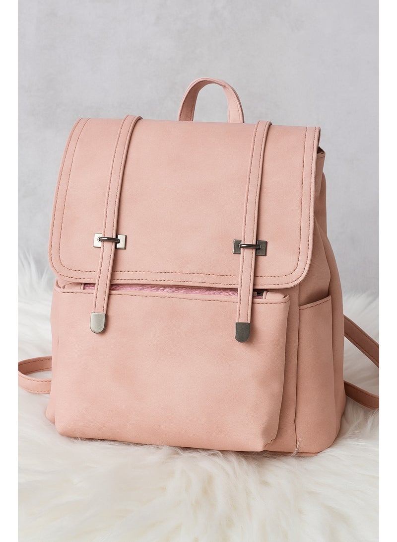 Trendy Women’s Backpack – Stylish Casual Design, Lightweight & Multi-Pocket, Perfect for Travel & University - Image 1