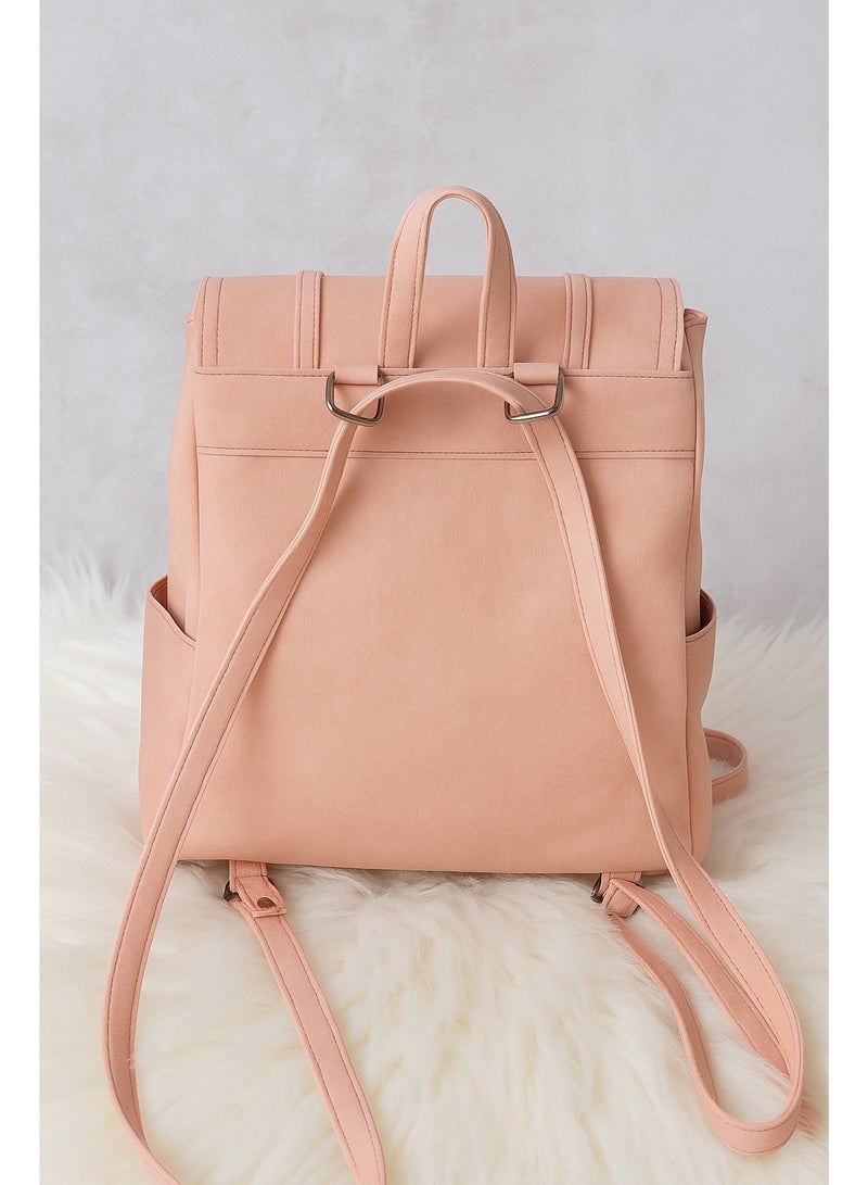 Trendy Women’s Backpack – Stylish Casual Design, Lightweight & Multi-Pocket, Perfect for Travel & University - Image 2