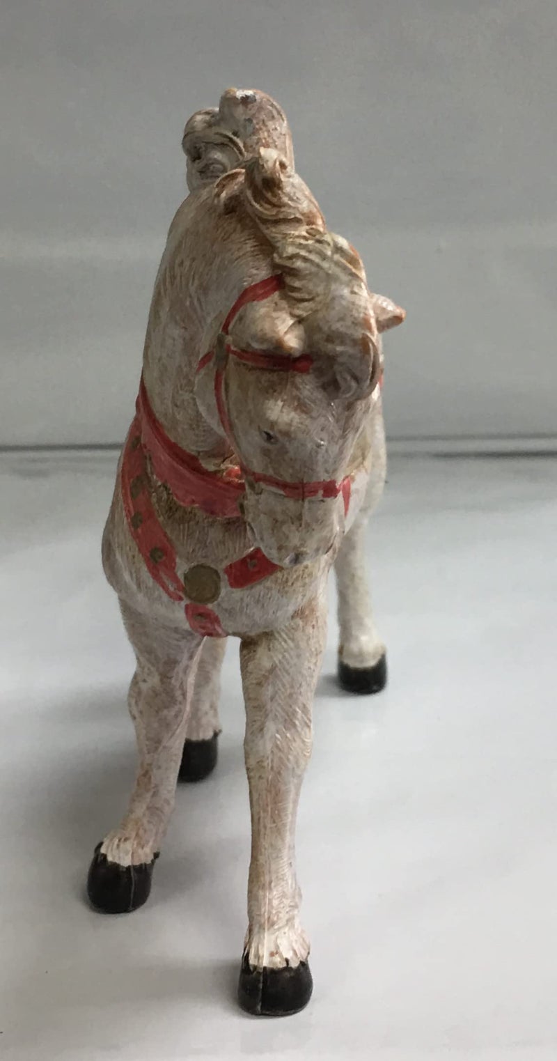 Fontanini by Roman Inc., Horse with Saddle Blanket, 5" Animals Collection, Nativity Figure and Accessories, Hand Sculpted and Painted - Image 3