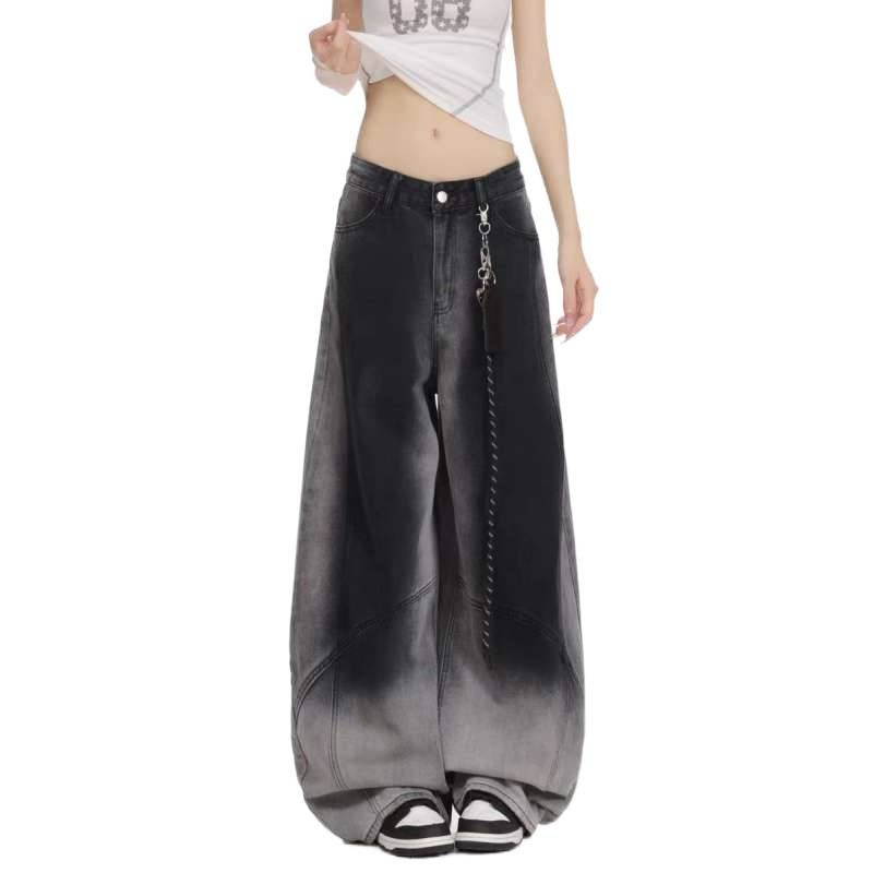 Unisex Classic Denim Jeans Loose Fit Daily Outdoor Wear - Image 5