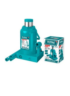 TOTAL Total 50 Ton Hydraulic Bottle Jack - THT109502, Heavy-Duty with Safety Valve, Adjustable Height 280mm - 470mm, Perfect for Automotive and Industrial Lifting  - Image 1