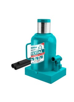 TOTAL Total 50 Ton Hydraulic Bottle Jack - THT109502, Heavy-Duty with Safety Valve, Adjustable Height 280mm - 470mm, Perfect for Automotive and Industrial Lifting  - Image 3